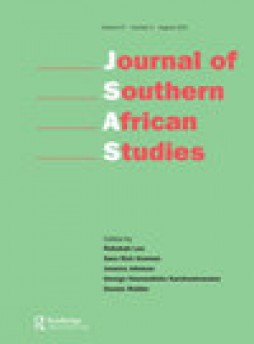 Journal Of Southern African Studies雜志