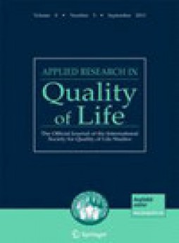 Applied Research In Quality Of Life雜志
