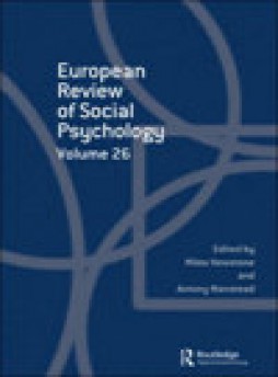 European Review Of Social Psychology雜志