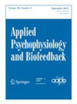 Applied Psychophysiology And Biofeedback雜志