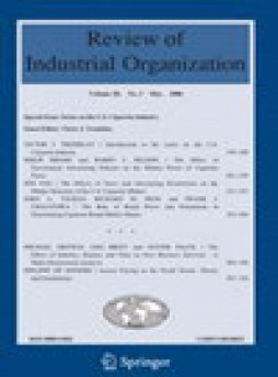 Review Of Industrial Organization雜志