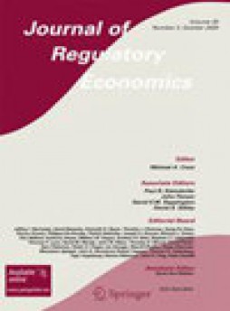 Journal Of Regulatory Economics雜志