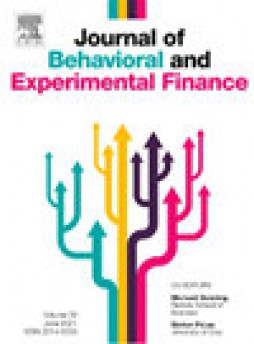 Journal Of Behavioral And Experimental Finance雜志