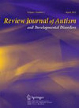 Review Journal Of Autism And Developmental Disorders雜志