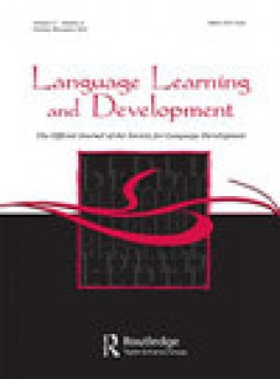 Language Learning And Development雜志