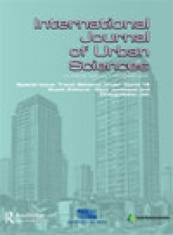 International Journal Of Urban Sciences雜志