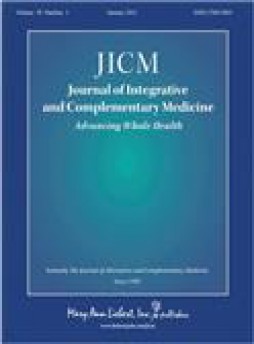 Journal Of Integrative And Complementary Medicine雜志
