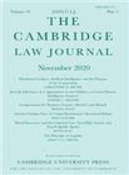 Cambridge Law Journal雜志