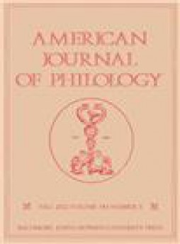 American Journal Of Philology雜志