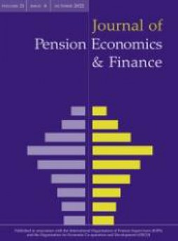 Journal Of Pension Economics & Finance雜志