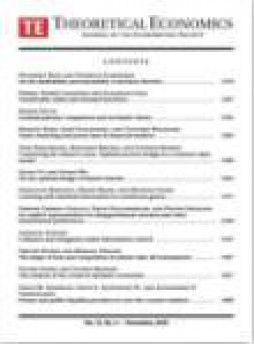Theoretical Economics雜志