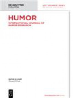 Humor-international Journal Of Humor Research雜志