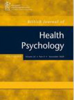 British Journal Of Health Psychology雜志