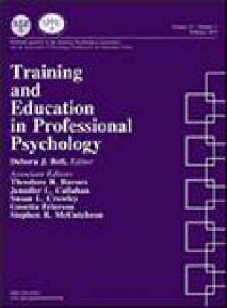 Training And Education In Professional Psychology雜志