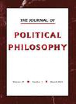 Journal Of Political Philosophy雜志