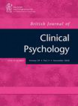 British Journal Of Clinical Psychology雜志