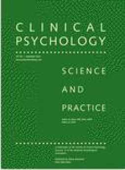 Clinical Psychology-science And Practice雜志