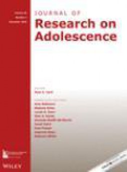 Journal Of Research On Adolescence雜志