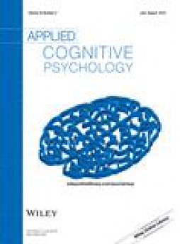 Applied Cognitive Psychology雜志