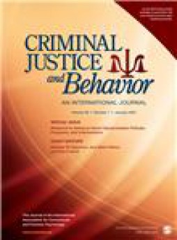 Criminal Justice And Behavior雜志