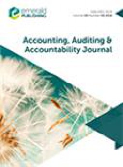 Accounting Auditing & Accountability Journal雜志