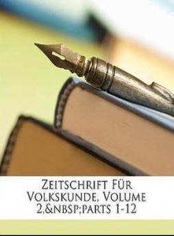 Zeitschrift Fur Volkskunde雜志