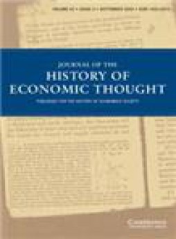 Journal Of The History Of Economic Thought雜志