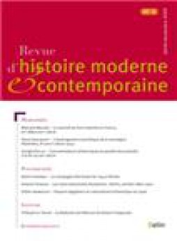 Revue D Histoire Moderne Et Contemporaine雜志