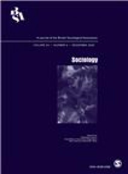 Sociology-the Journal Of The British Sociological Association雜志