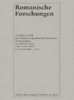 Romanische Forschungen雜志
