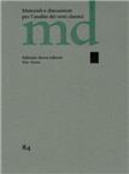 Materiali E Discussioni Per L Analisi Dei Testi Classici雜志