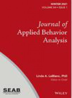 Journal Of Applied Behavior Analysis雜志