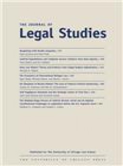 Journal Of Legal Studies雜志