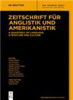 Zeitschrift Fur Anglistik Und Amerikanistik雜志