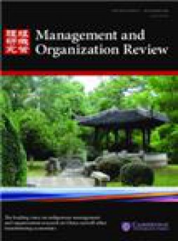 Management And Organization Review雜志