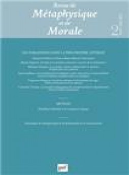 Revue De Metaphysique Et De Morale雜志