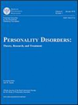 Personality Disorders-theory Research And Treatment雜志
