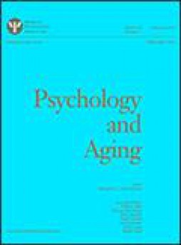 Psychology And Aging雜志