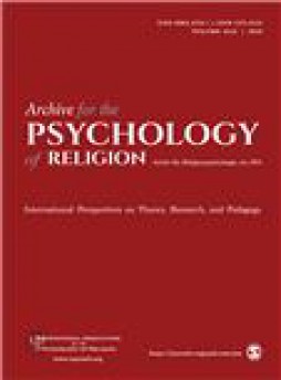 Archive For The Psychology Of Religion-archiv Fur Religionspsychologie雜志
