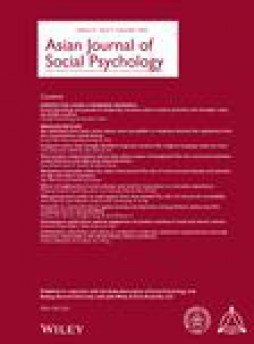 Asian Journal Of Social Psychology雜志