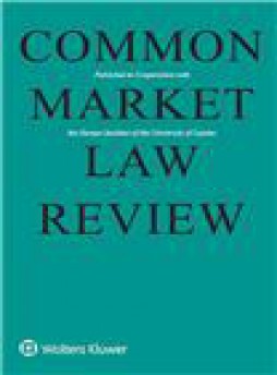 Common Market Law Review雜志