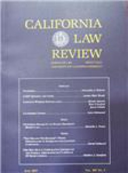California Law Review雜志