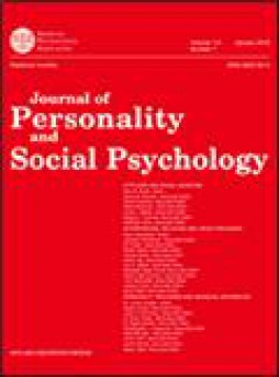 Journal Of Personality And Social Psychology雜志