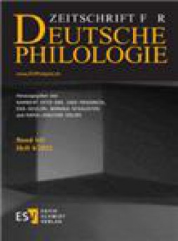 Zeitschrift Fur Deutsche Philologie雜志