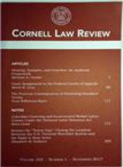 Cornell Law Review雜志