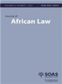 Journal Of African Law雜志