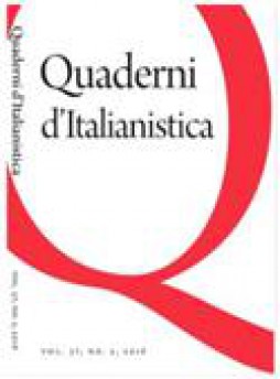 Quaderni D'italianistica雜志