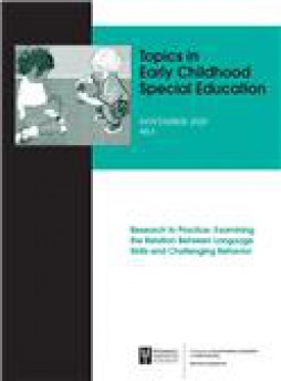 Topics In Early Childhood Special Education雜志