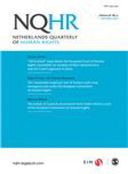 Netherlands Quarterly Of Human Rights雜志