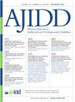 Ajidd-american Journal On Intellectual And Developmental Disabilities雜志